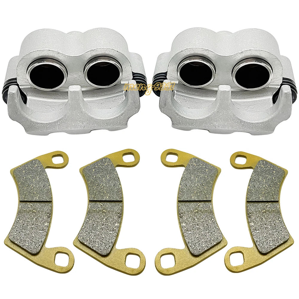 Front Brake Calipers & Pads for Polaris Ranger XP 570 800 900 1000 (2012–2020)