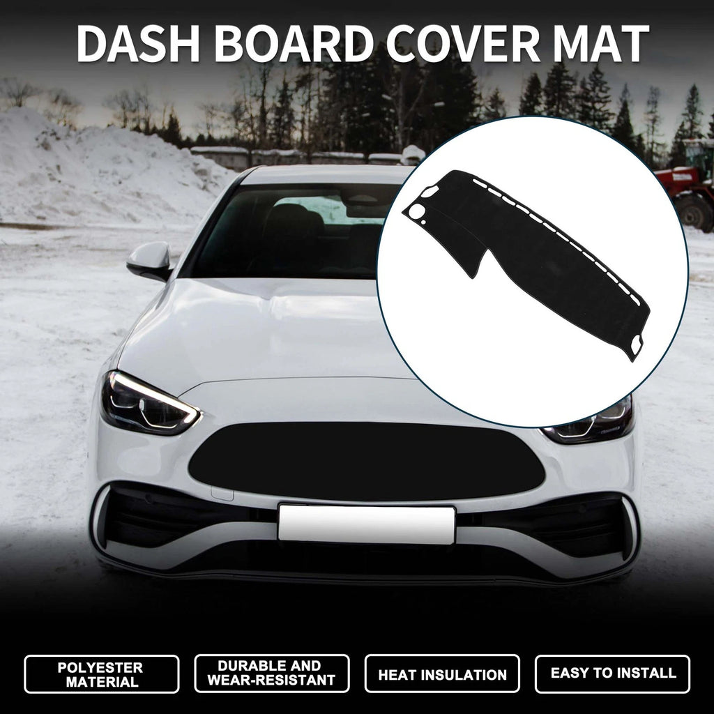 Dashboard Dash Cover Mat for Mercedes Benz S Class W222 (2014–2020) Black