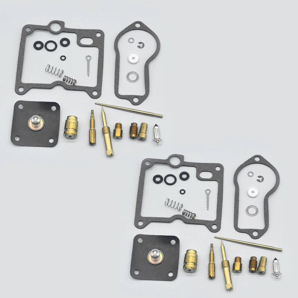 2X Carburetor Repair Kit for Yamaha TT250 (1980–1982) XT250 (1980–1983)