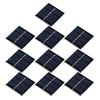 10X Compact Solar Panel Cells for DIY Projects