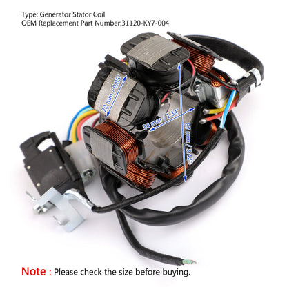 Stator Generator for Honda NX125 Transcity (1988–1990) 31120-KY7-004