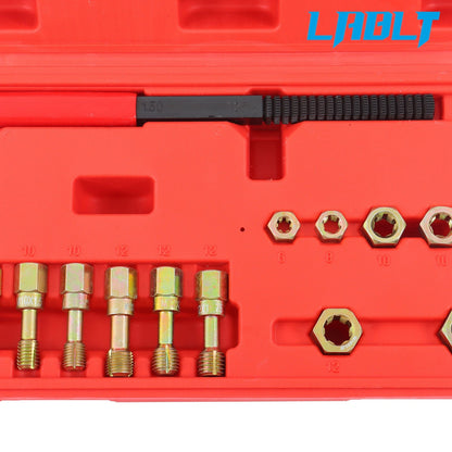 15pcs Metric Thread Chaser Set for M6-M12 (Repair Tool)