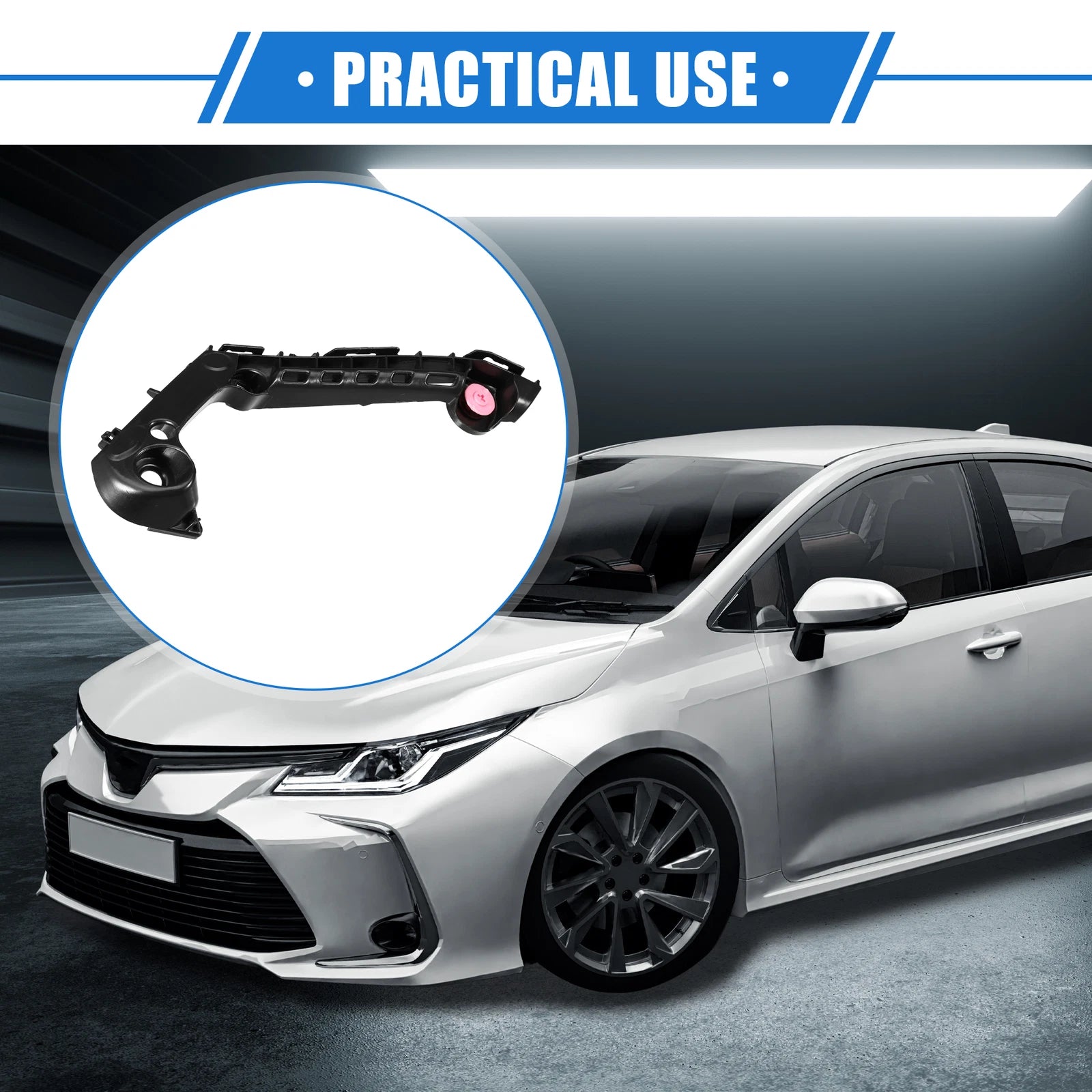 Left Bumper Mounting Support Bracket for Toyota Corolla (No. 5211602460)