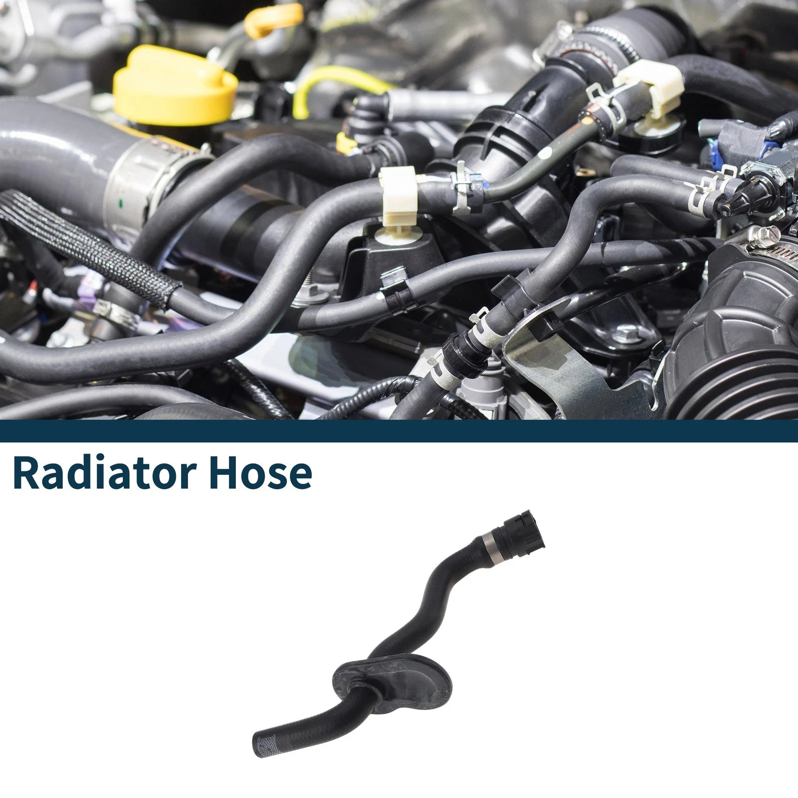 Radiator Hose for Audi A7 Quattro (2012–2015) OEM Replacement Rubber Heater