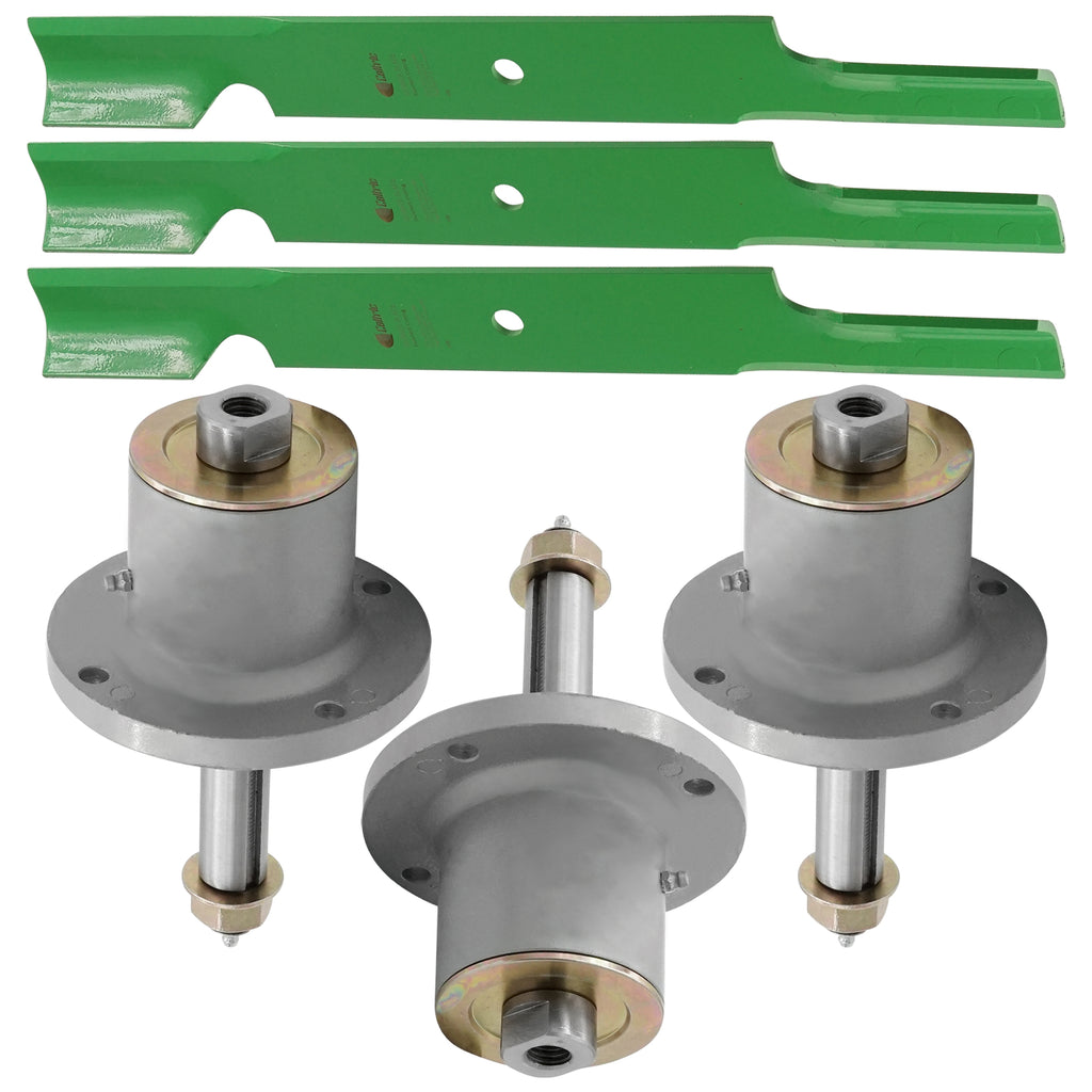 Caltric Long Shaft Spindles with Blades Replacement for Simplicity Citation XT (2016–2023)