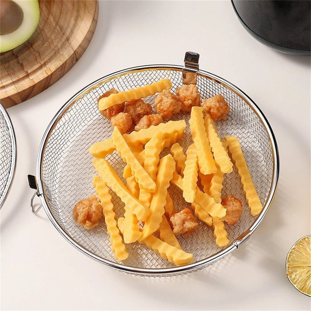 Stainless Steel Steamer Basket for Cooking (Dishwasher Safe)