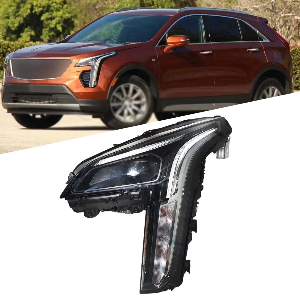 Left Headlight Assembly for Cadillac XT4 (2019–2021) - Clear Lens