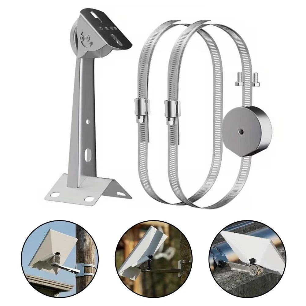 360 Rotation Pole Mount Bracket Fits SPX-04176000-501 Complete Installation Kit