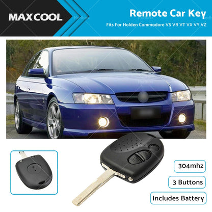 3 Buttons Remote Car Key for Holden Commodore (VS-VZ) 304MHz