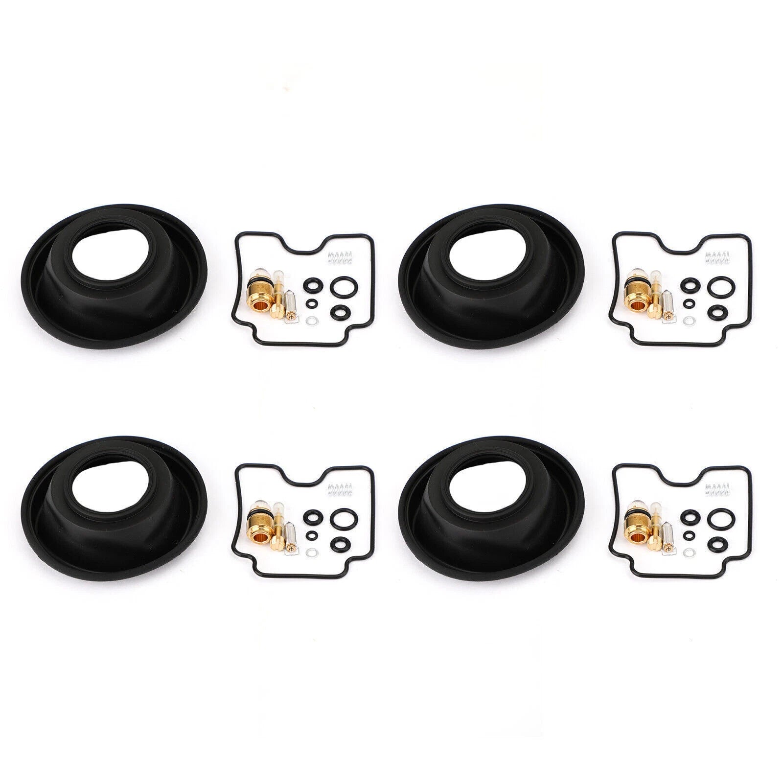 Carburetor Repair Kit Plunger Diaphragm Rubber for Bandit GSF1200 (2001–2005)