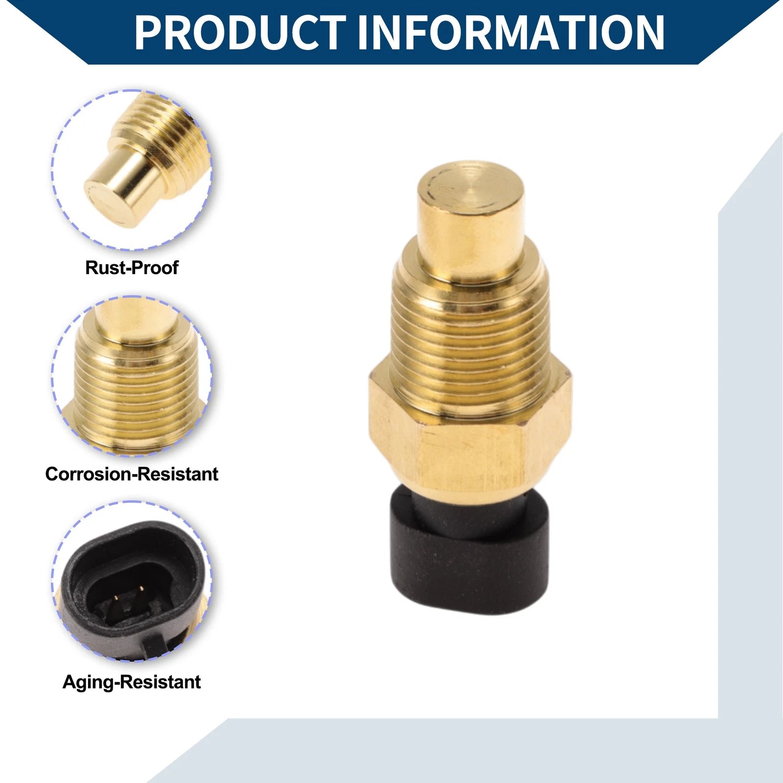 Engine Coolant Temperature Sensor No. 213705 for Chevrolet Malibu (2016–2019)