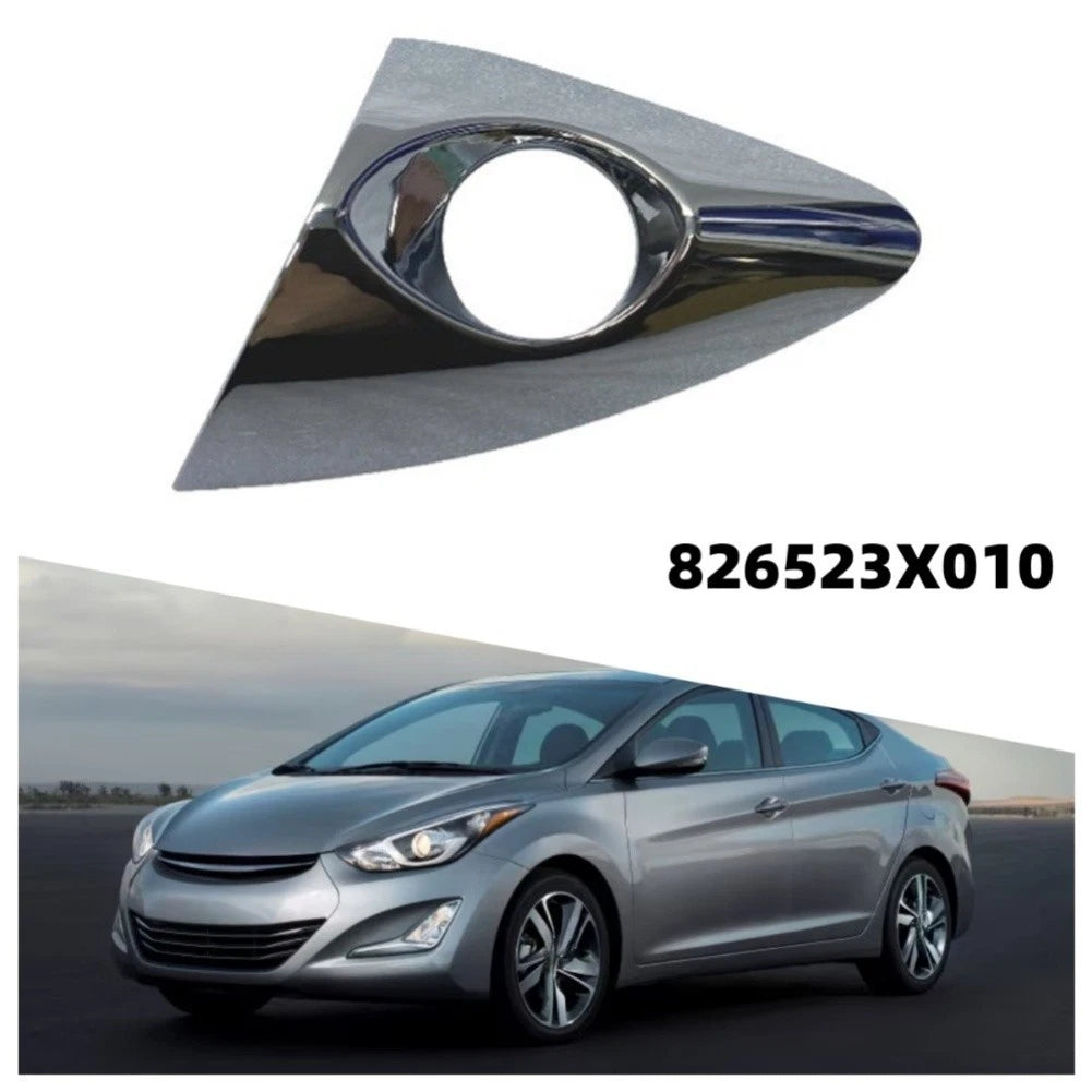 Chrome Finish Left Side Door Handle Cover for Hyundai Elantra (2011–2016)