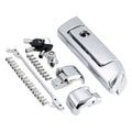 Chrome Trunk Latches Key Hinges for Harley Touring Electra Glide (2014–2024)