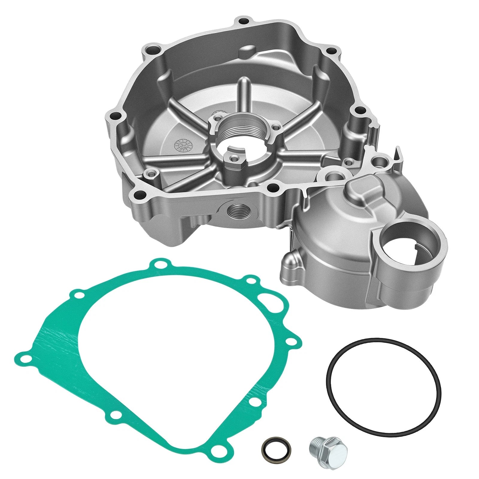 Stator Cover & Gasket for Suzuki QuadSport Z 400 (2003–2008)