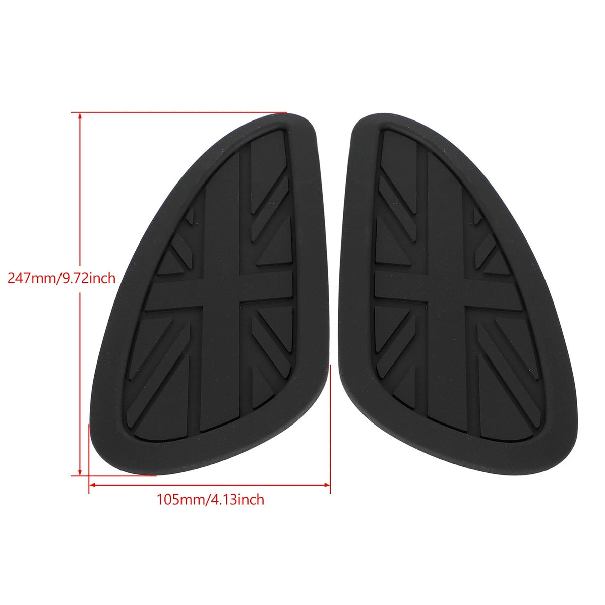 Fuel Tank Pad Protector Kit for Triumph Bonneville Scrambler Thruxton (900, 1200)