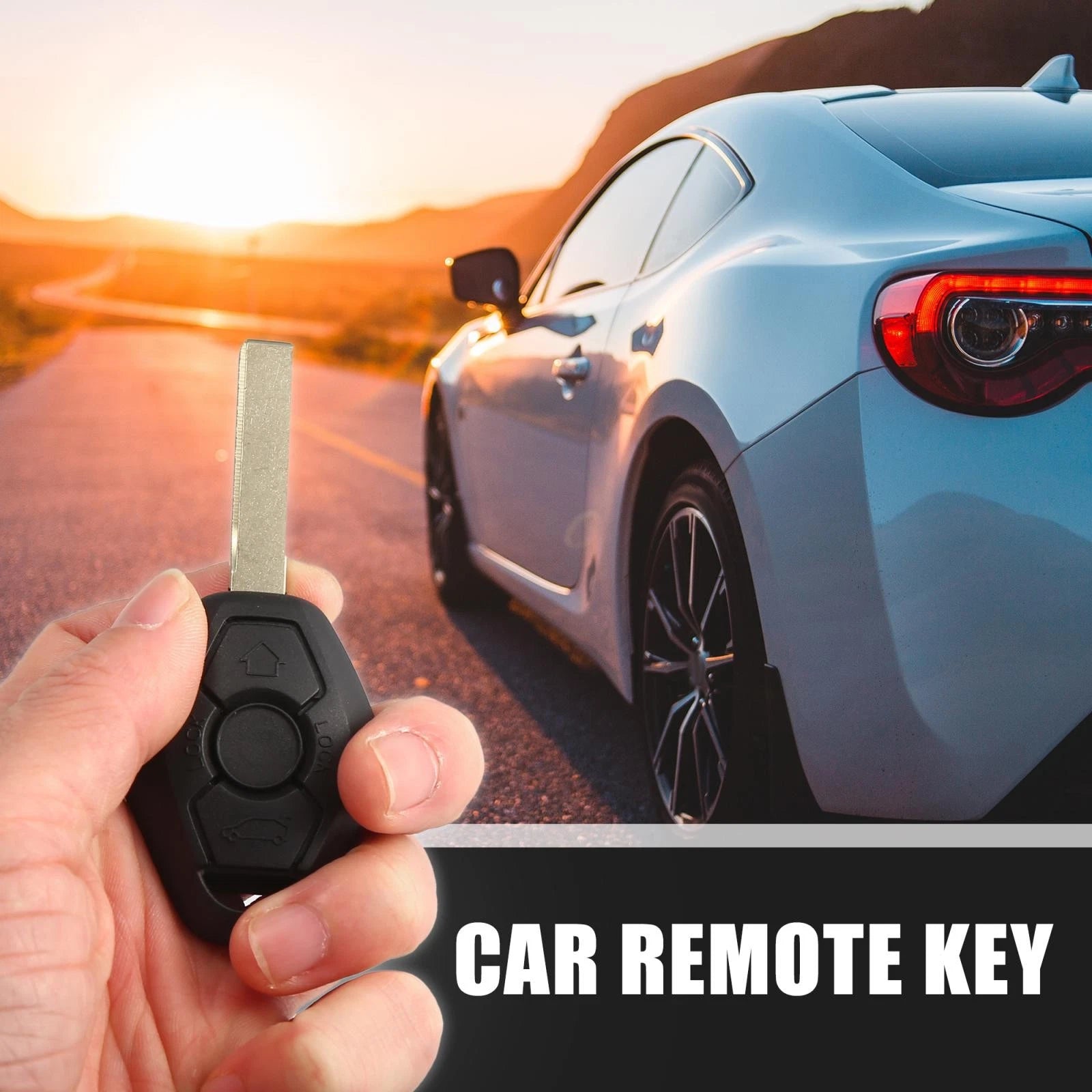 3 Button 868MHz Remote Key Fob for BMW 5 Series E60 E61 (2003–2007)