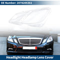 Headlight Lens Cover Front Left for Mercedes-Benz (2006–2013)