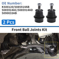 2 Pcs Front Lower Ball Joints Replacement for Dodge Journey (2009–2020)