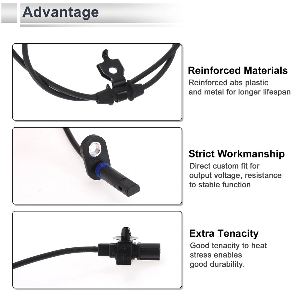ABS Wheel Speed Sensor No. 57470SZAA01 for Honda Pilot (2003–2008)