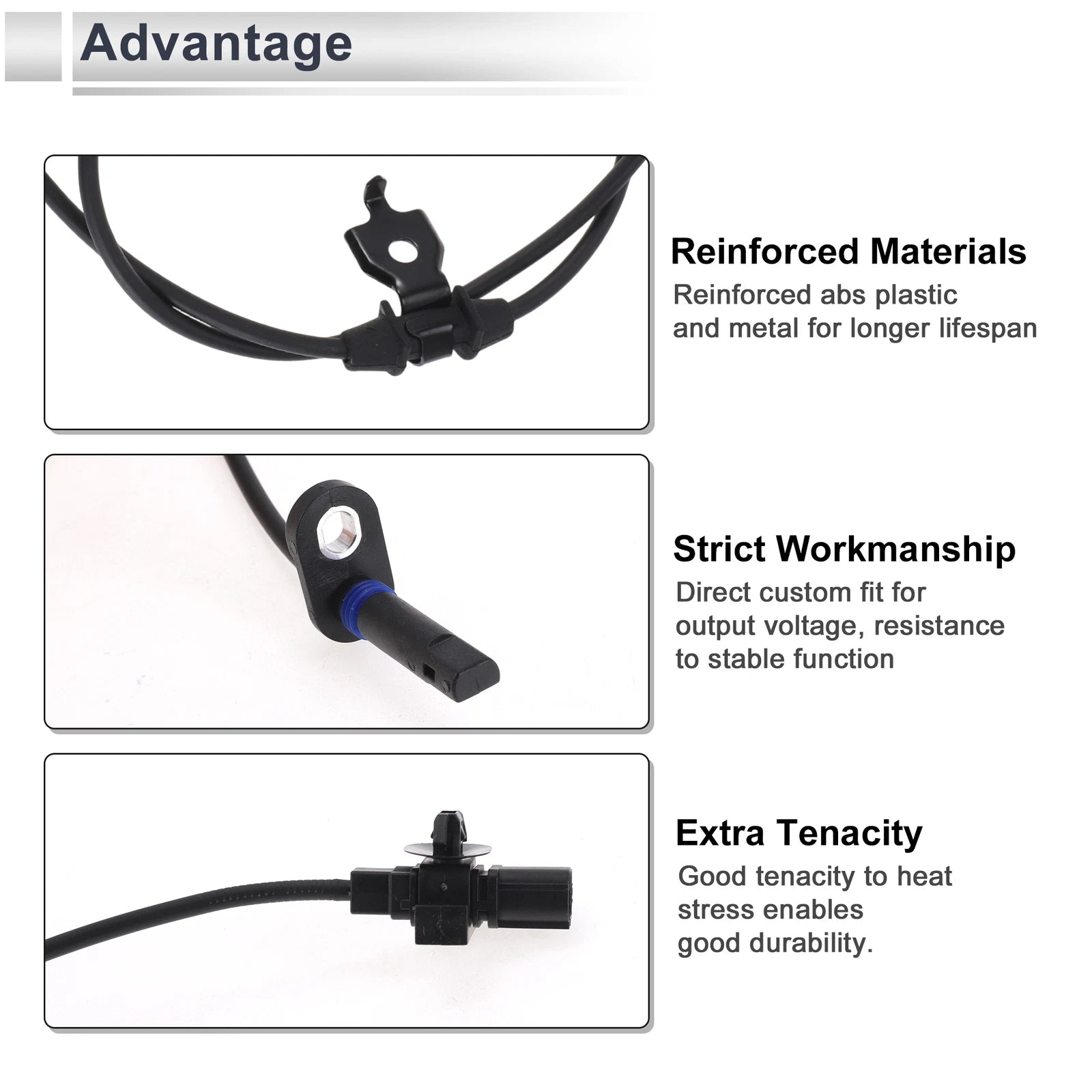 ABS Wheel Speed Sensor No. 57470SZAA01 for Honda Pilot (2003–2008)