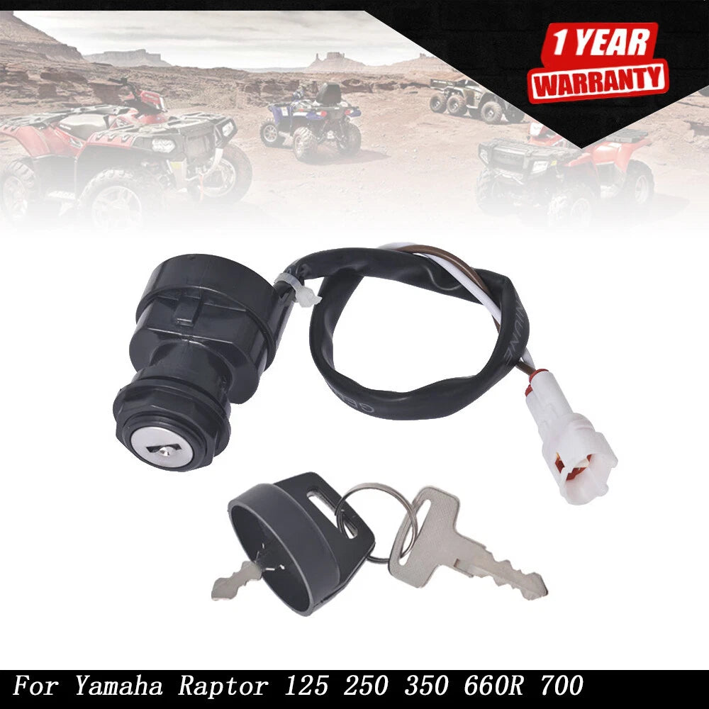 Ignition Key Switch for Yamaha Raptor 700 YFM700R (2006–2008)