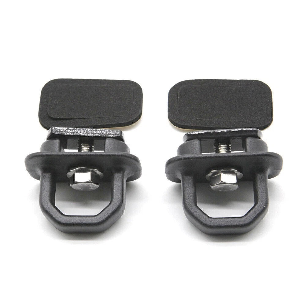 2X Tie Down Anchors Hooks for Chevy Silverado (2007–2023) Black