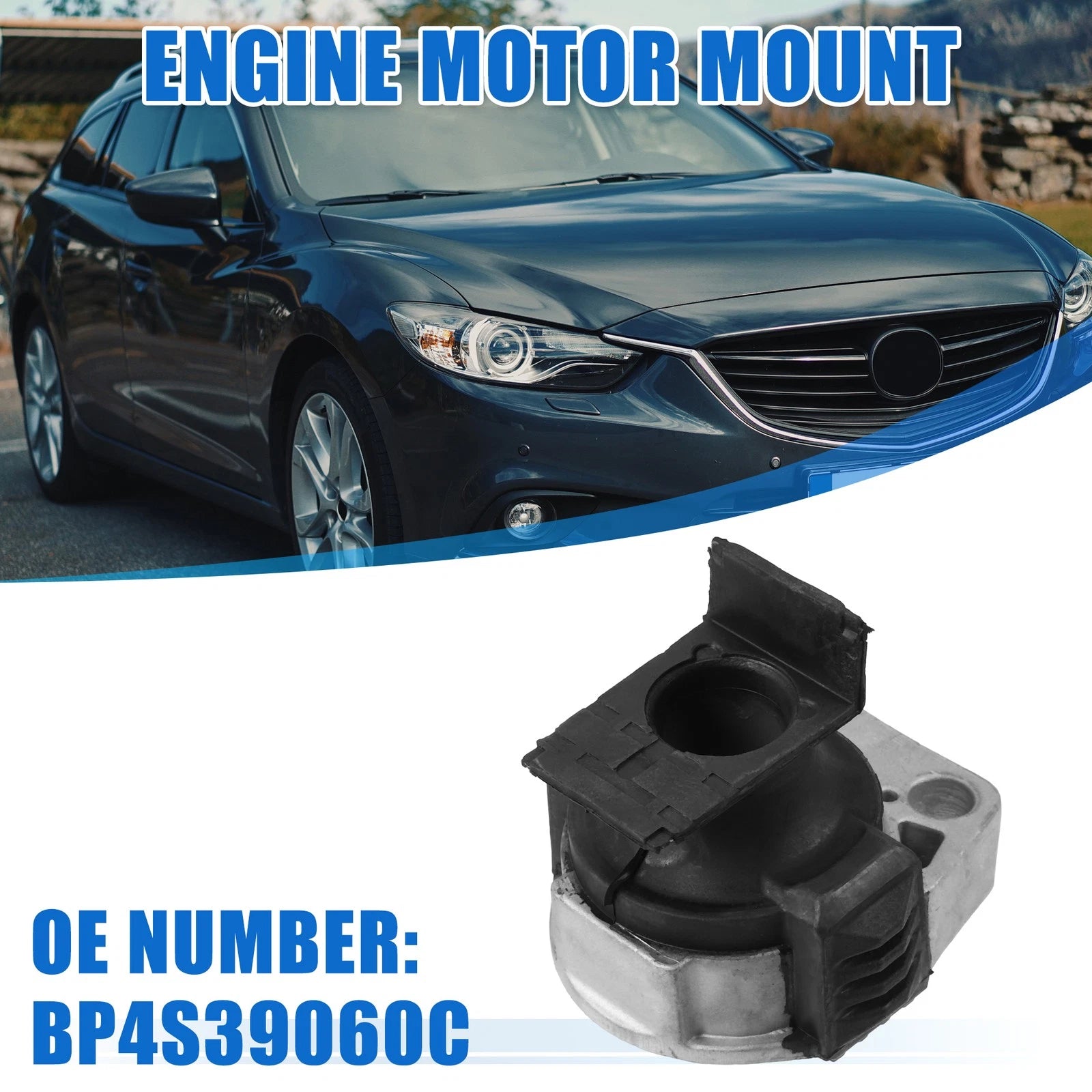 Engine Motor Mount Replacement Right for Mazda 3 2.0L (2004–2010)