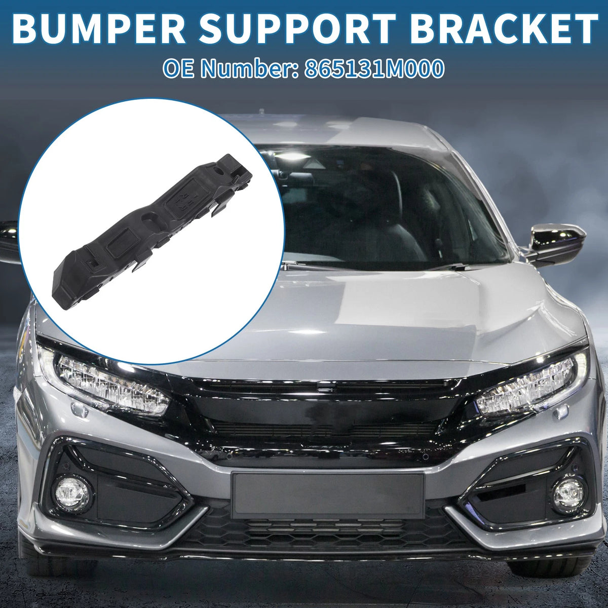 Right Front Bumper Retainer Bracket No. 865142T000 for Kia Optima (2011–2013)