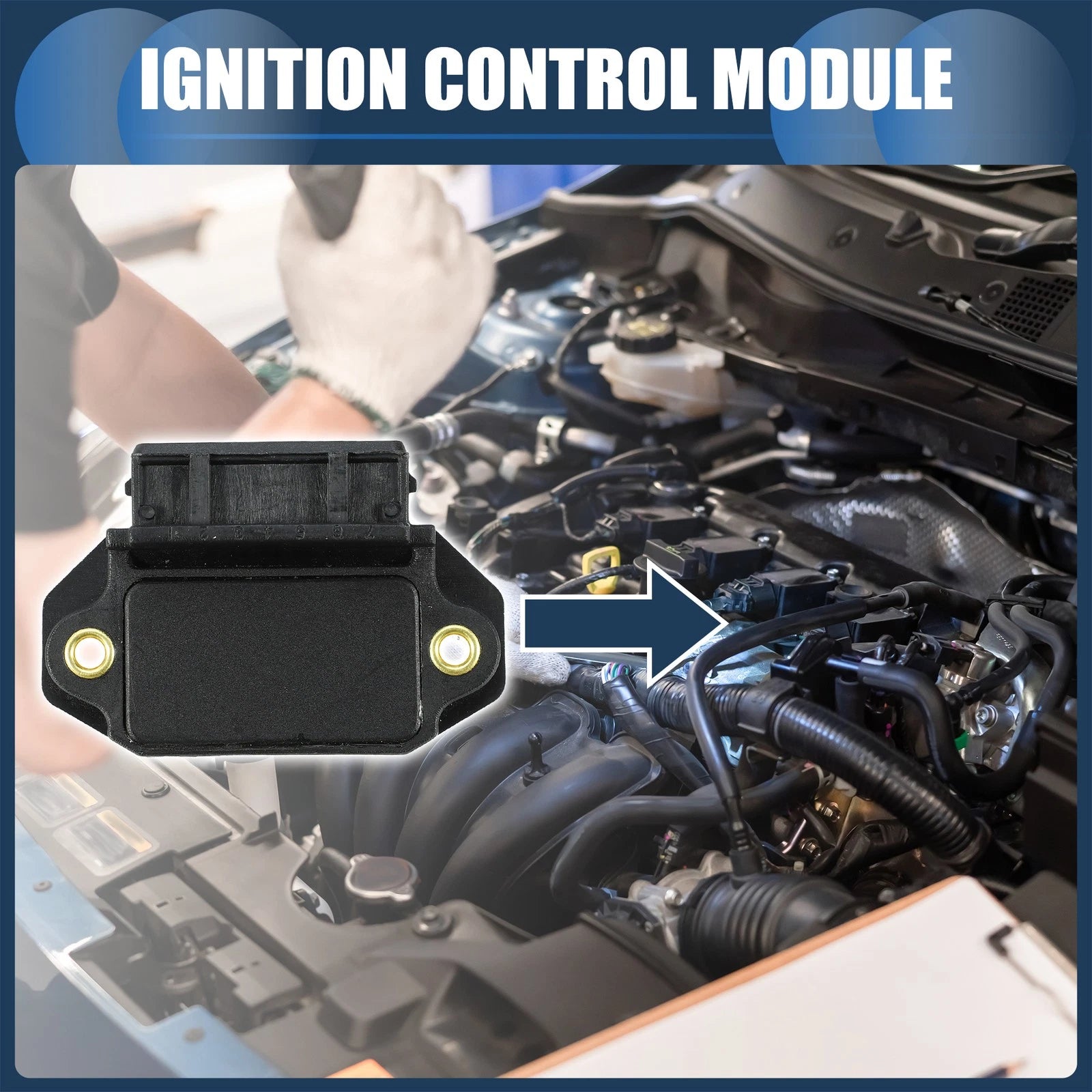 Ignition Control Module Replacement for BMW 728 520 525 Volvo (2001–2012)