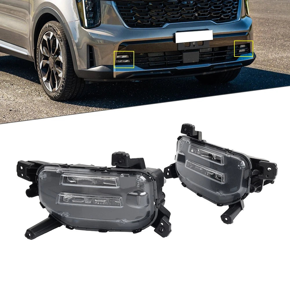 Front Fog Lamps Daytime Running Light For Kia Sorento 2024+
