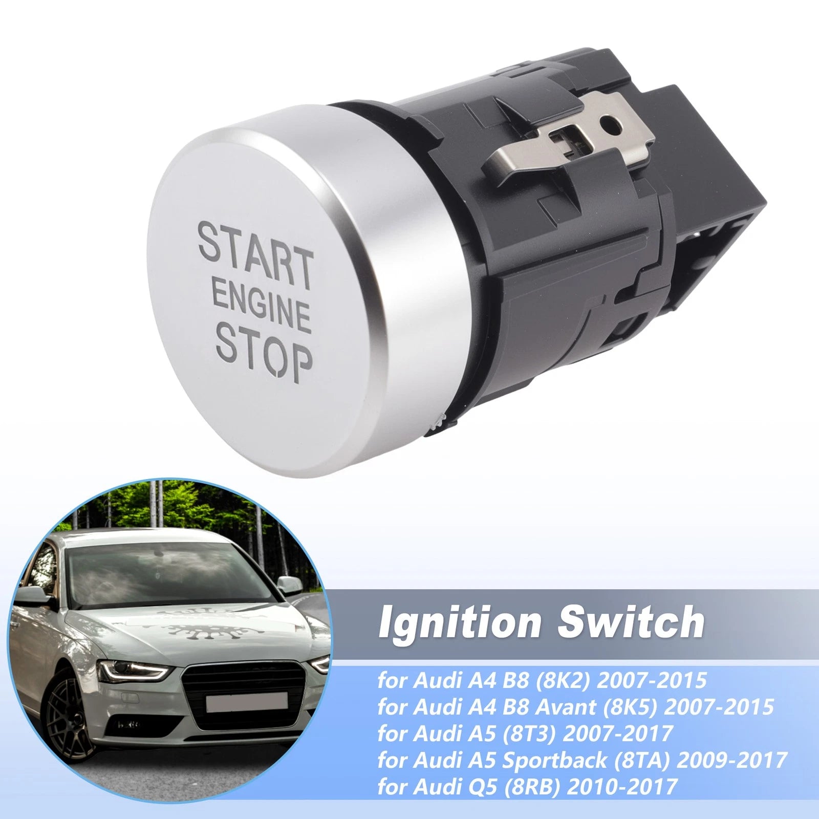 Ignition Key Starter Switch for Audi A4 B8 (2007–2015) 8K0905217