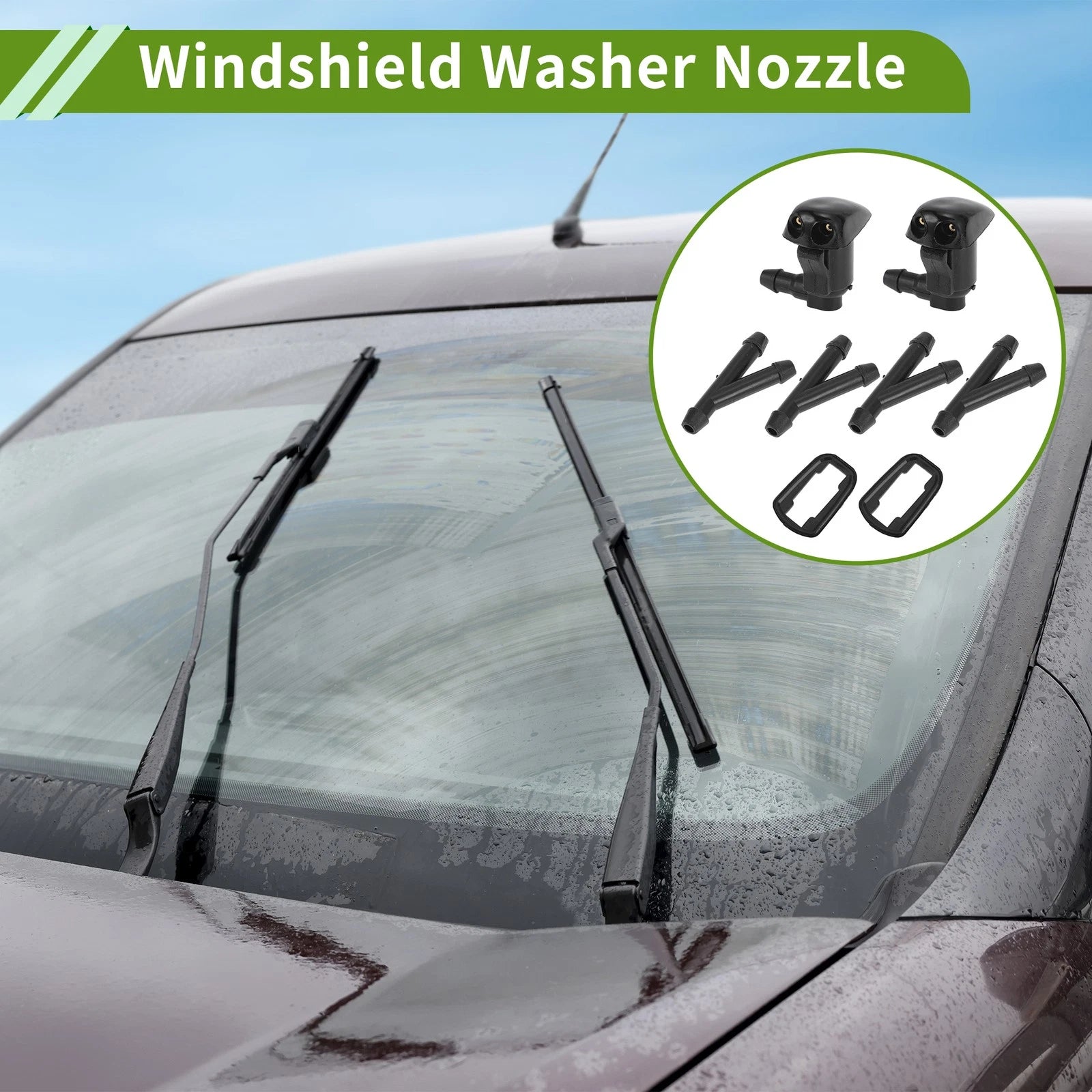 Windshield Washer Nozzle Set for Toyota (No. 85381-30020)