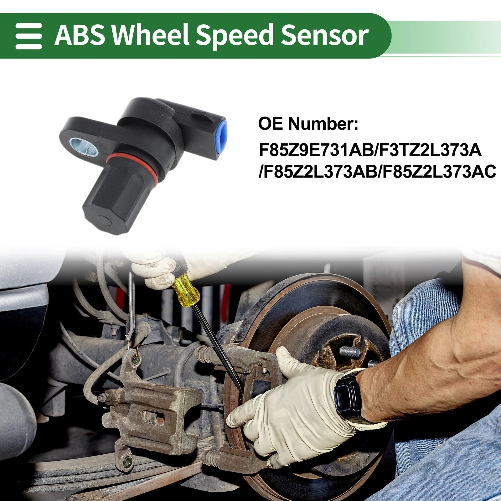 ABS Wheel Speed Sensor No.F85Z9E731AB for Ford E-250 (2003–2007)