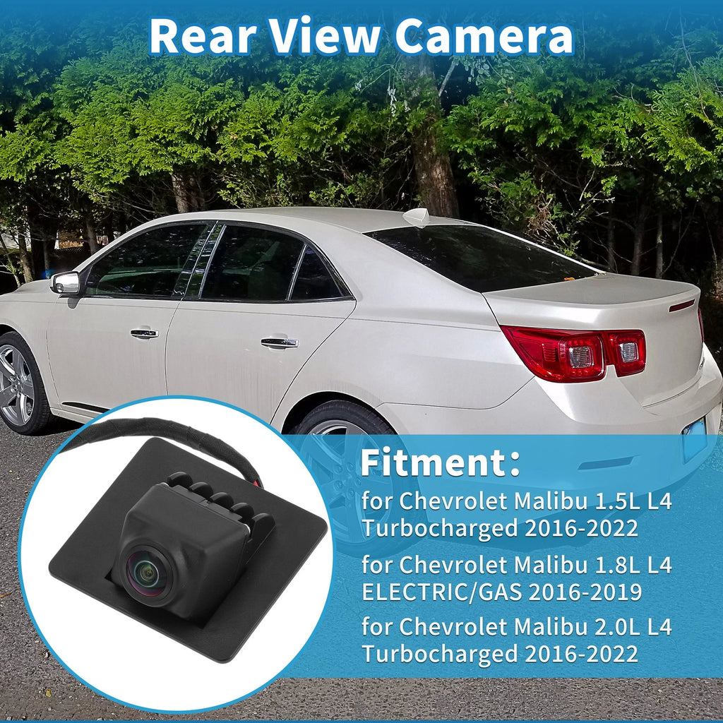 Rear View Park Assist Backup Camera for Chevrolet Malibu (2016–2022)