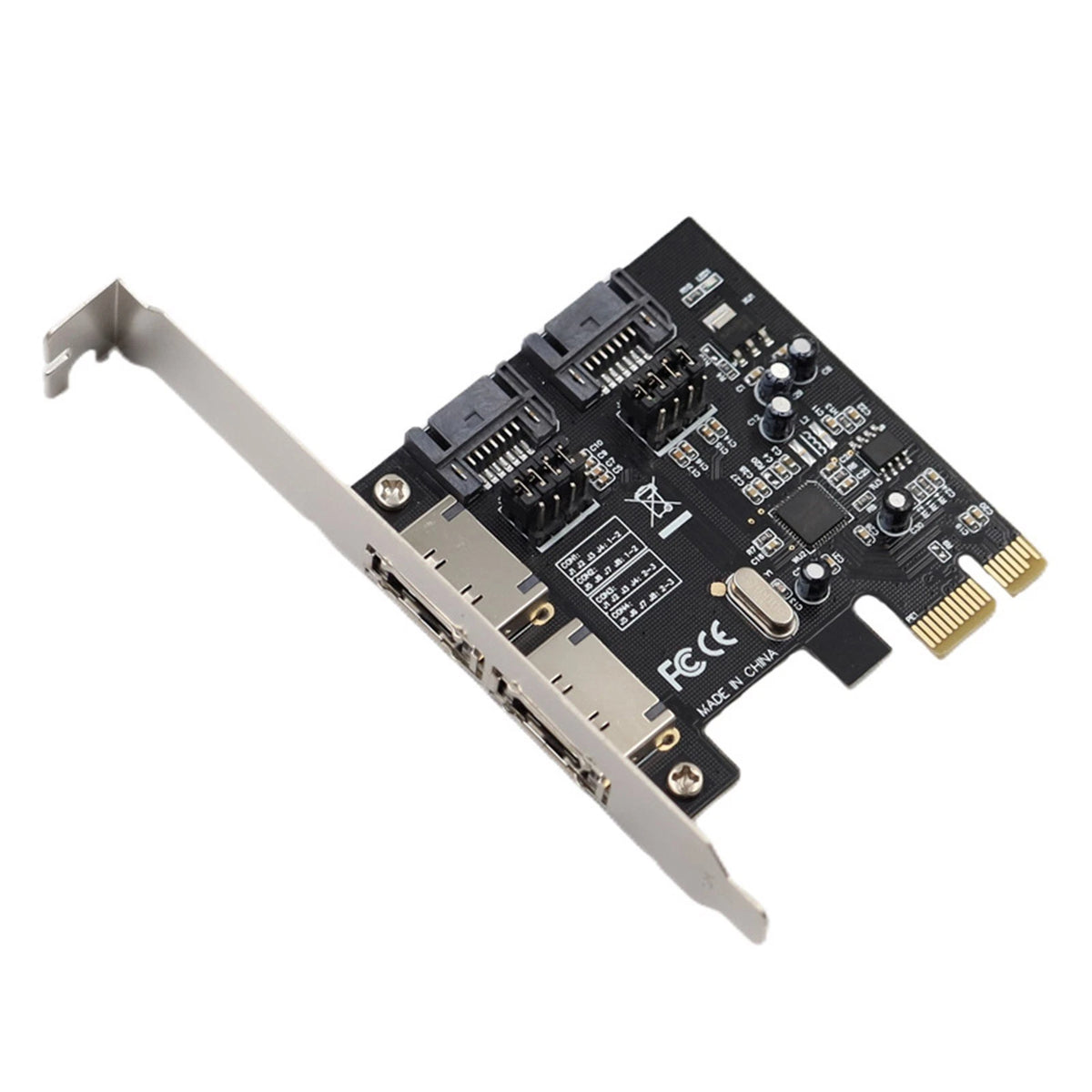 2X SATA 3.0 PCI Express Card for ASM1061 (Internal & External)
