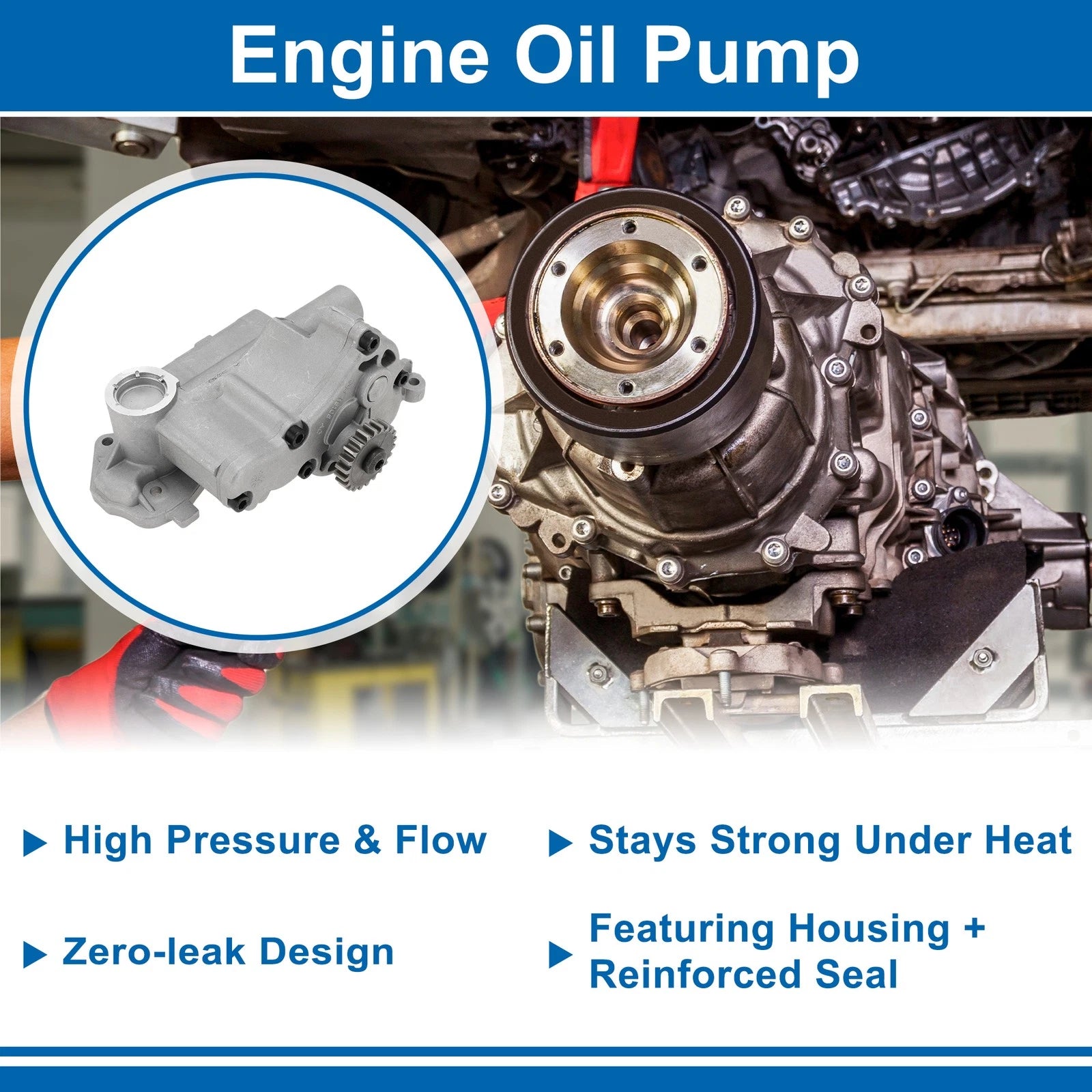Engine Oil Pump Replacement for Audi A3 (2008–2013) Pressure Pump