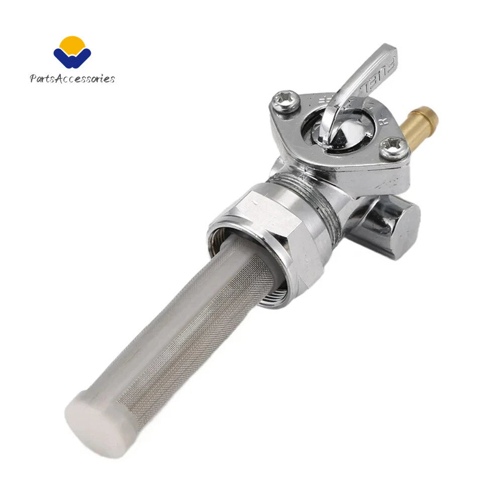 Fuel Petcock Valve 22mm Straight Outlet for Harley Davidson (62167-81, 62163-75)