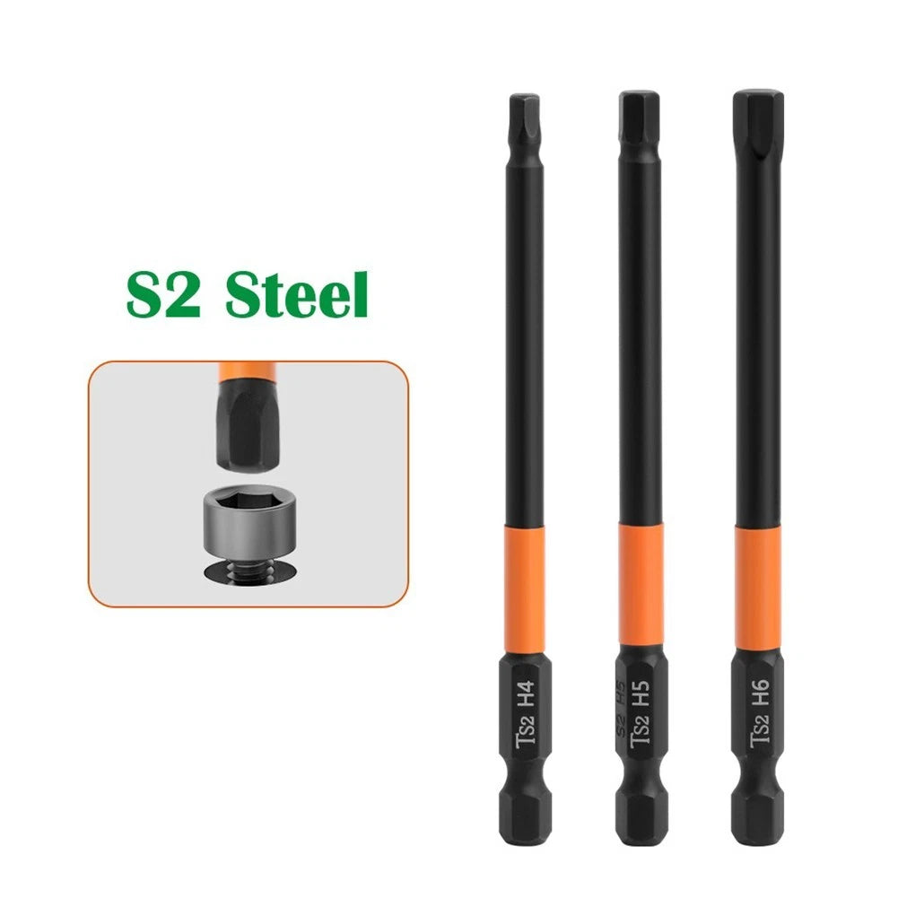 1/4 Inch Hex Bit Screwdriver for Electric Drill (Pneumatic)
