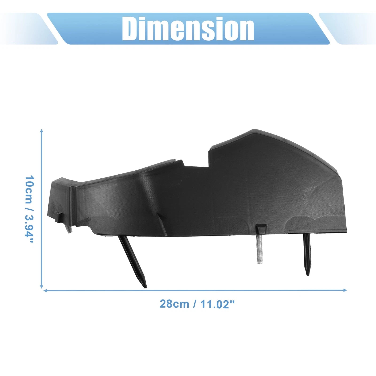 Front Bumper Support Brackets Cover Kit for Dodge Challenger (2015–2021)