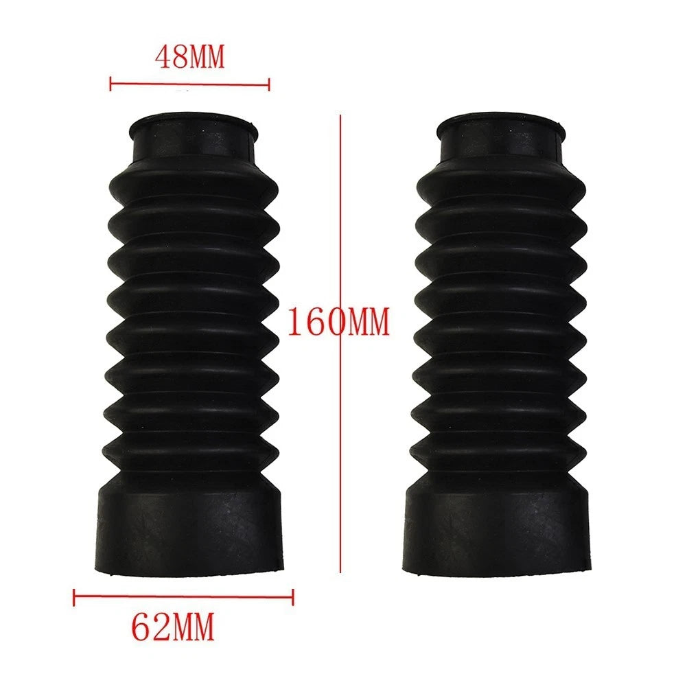 Rubber Fork Cover Gaiters for For Rebel