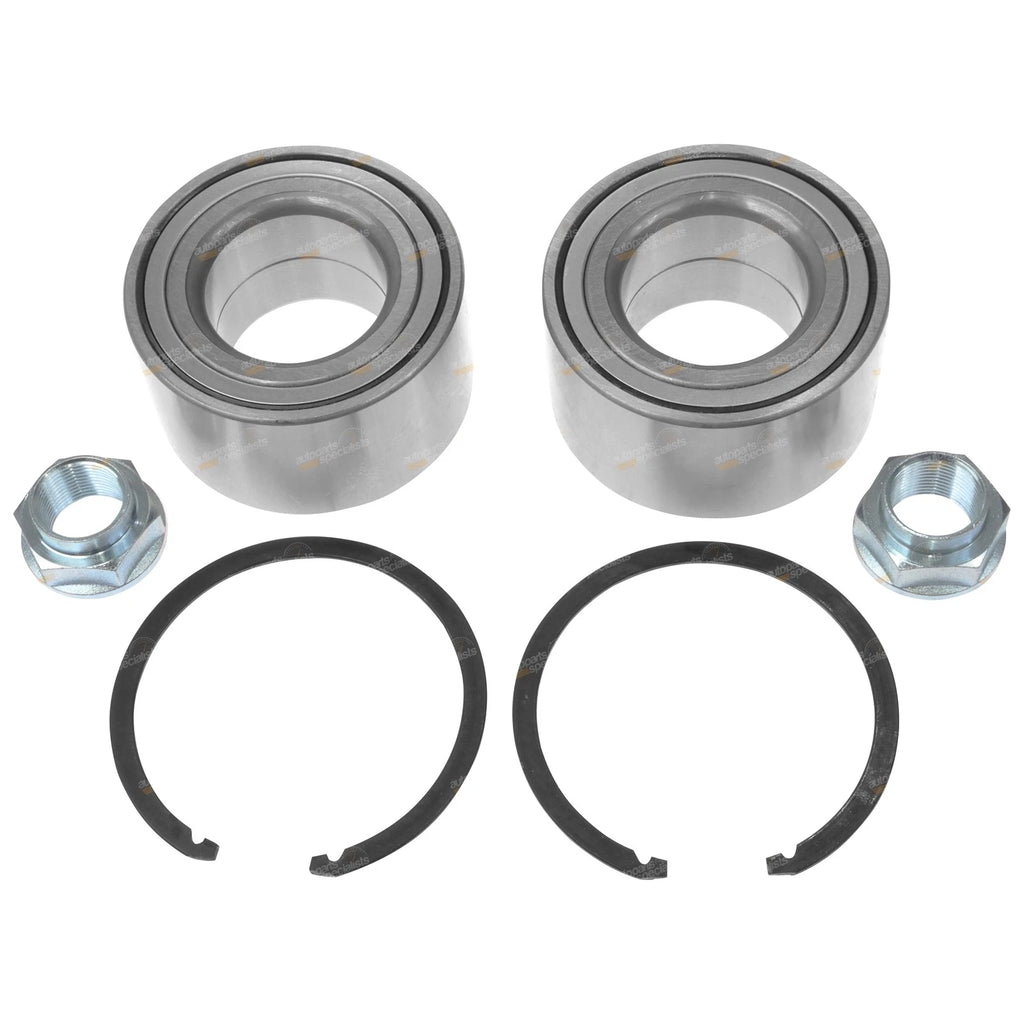 2X Front Wheel Bearing Kits + Grease for Mazda 6 GG (2006–2007)