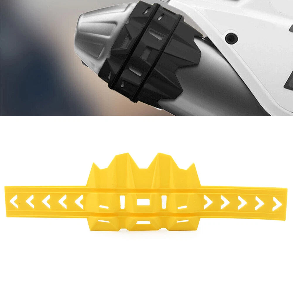 Exhaust Tail Pipe Guard Protector Cover for Universal Motorcycle (All Years)