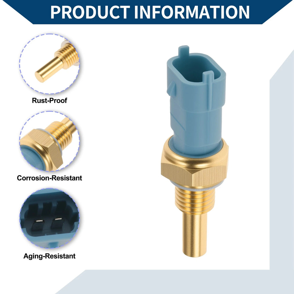 Engine Coolant Temperature Sensor No. 05066779AA for Jeep Gladiator (2021–2023)