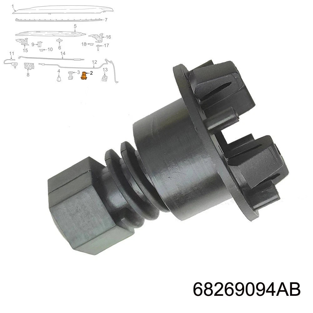 Dun Dun Guide for Chrysler Jeep (2017–2021) 53350202