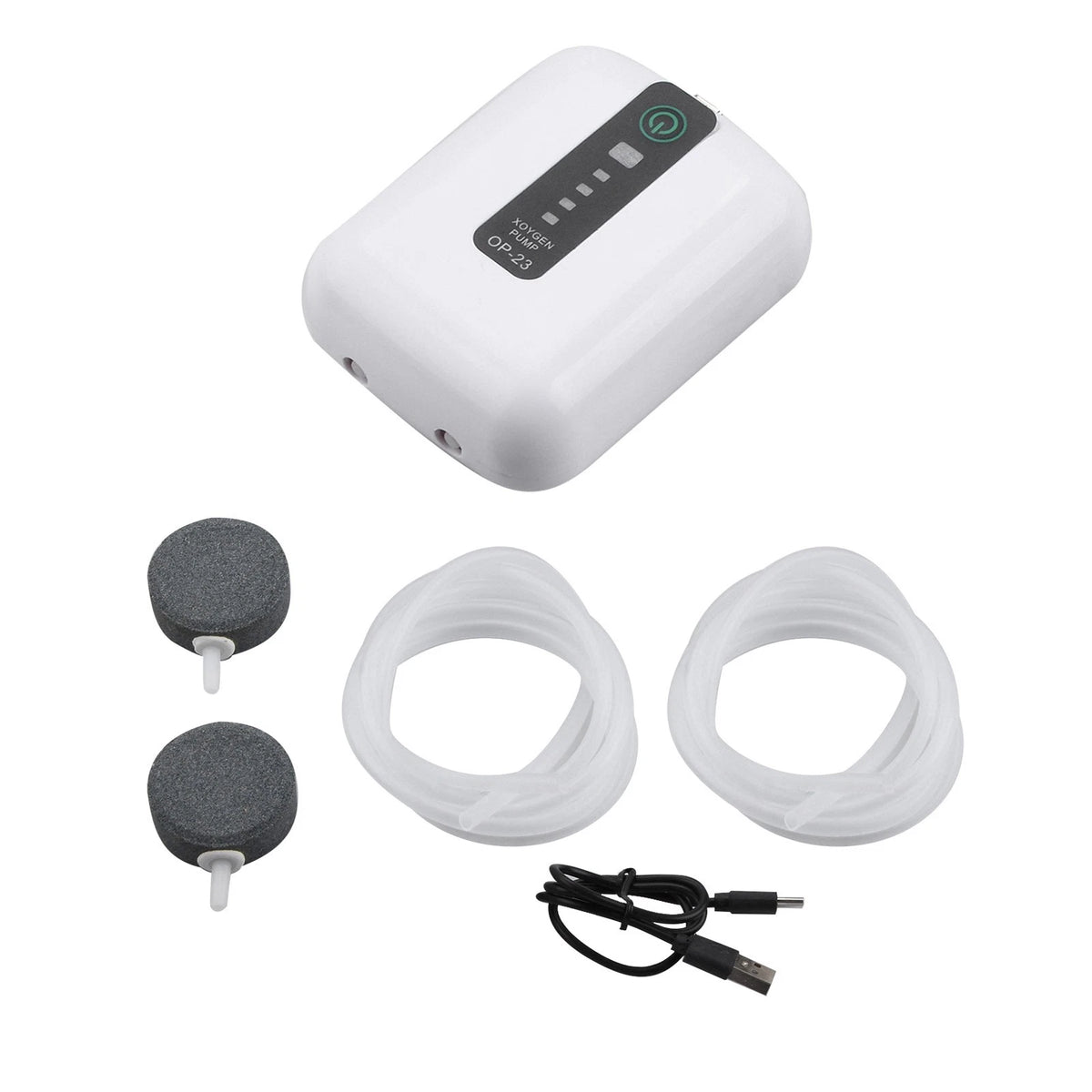 2600mAh Battery Powered Air Pump for Bait Bucket (USB Type-C)