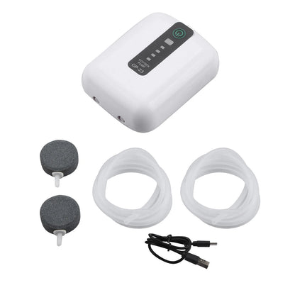 2600mAh Battery Powered Air Pump for Bait Bucket (USB Type-C)