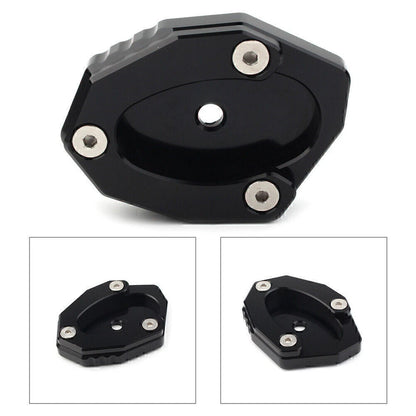 Kickstand Side Stand Extension Plate for Kawasaki Z900 (2017) & Z650 (2017–2020) Black