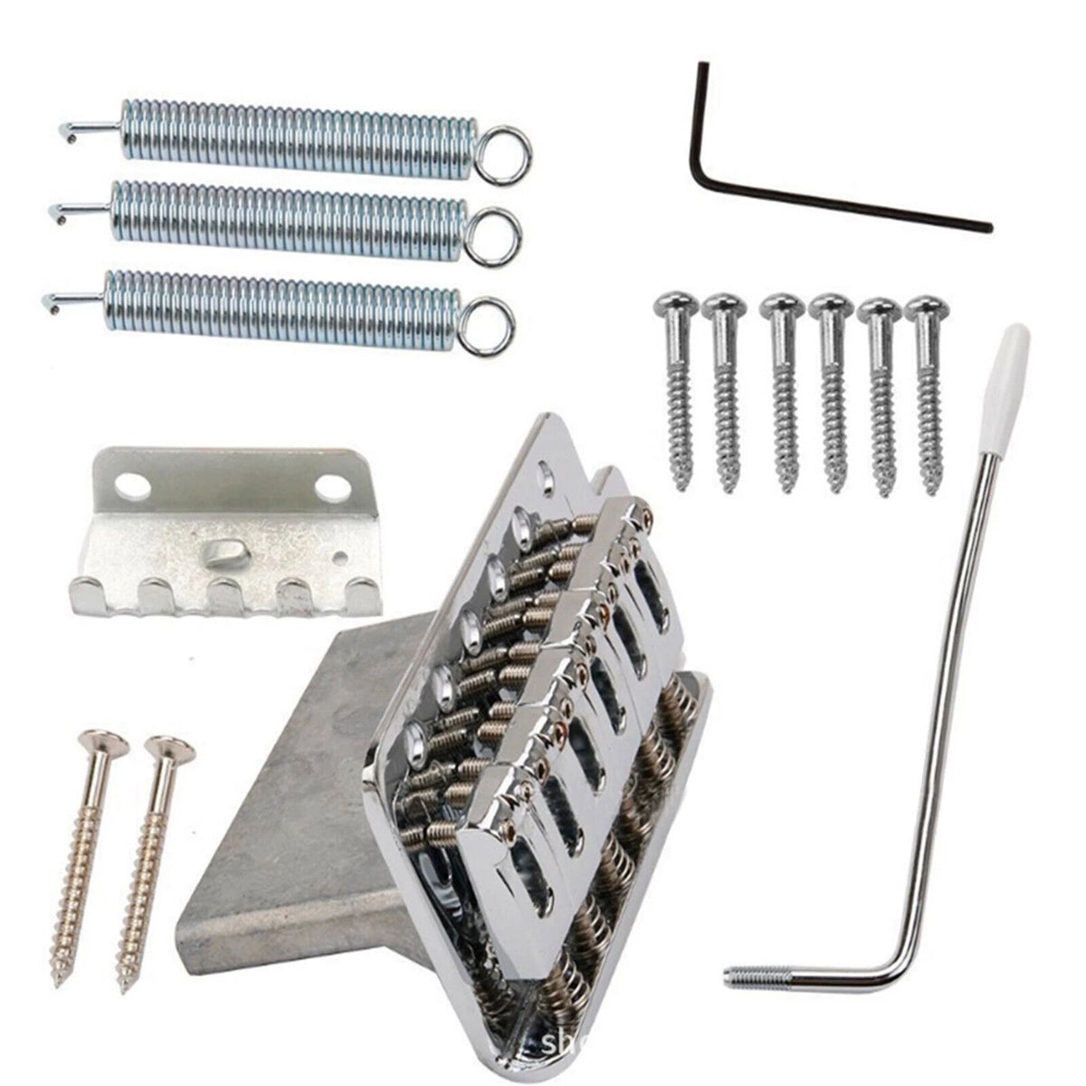 Alloy Chrome Tremolo Bridge for Fender Stratocaster