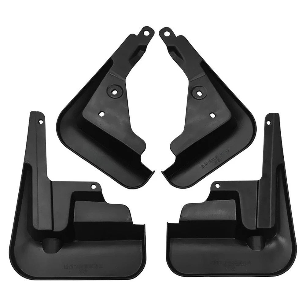 Fender Mudguard Set of 4 for Toyota Corolla (2020–2025) Black Plastic