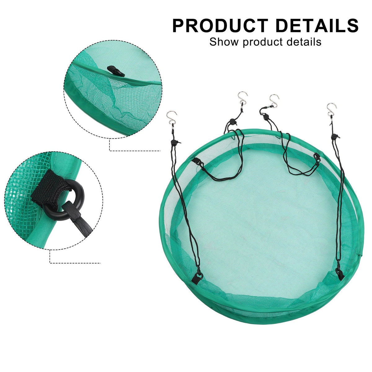Lightweight Bird Feeder Catcher Tray for Clean Feeding Area